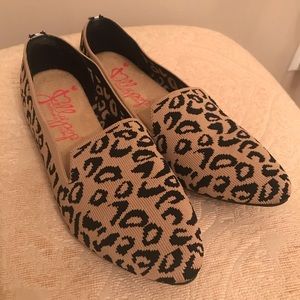 Womens Jellypop Marrianne Leopard Flats shoes